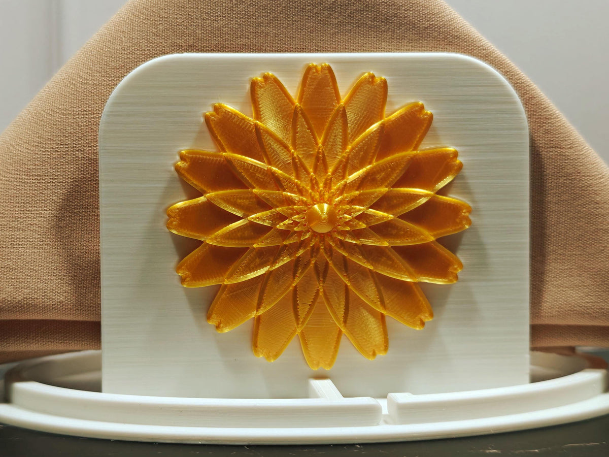 Modern White Napkin Holder