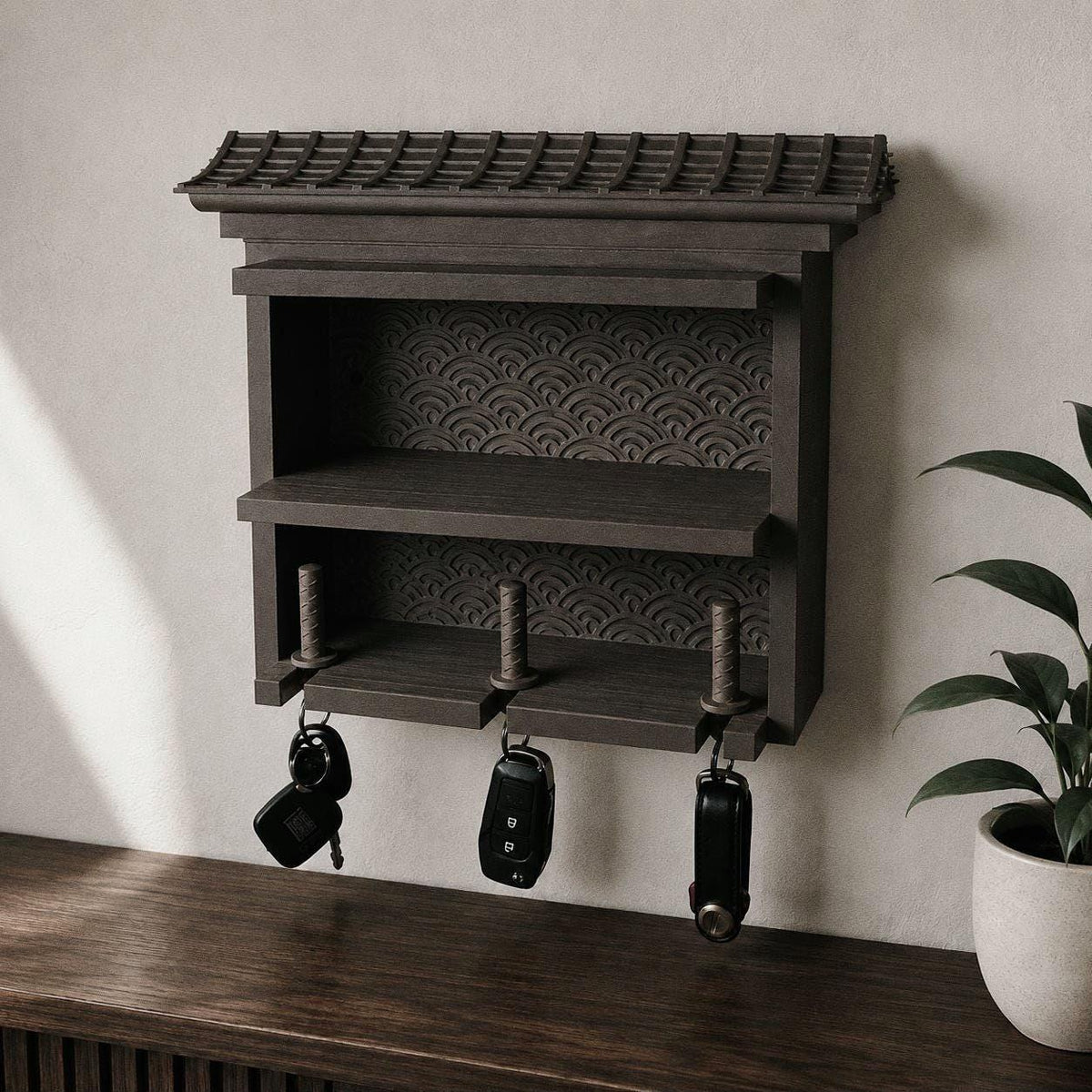 Kura Wall Rack – 3 Slot
