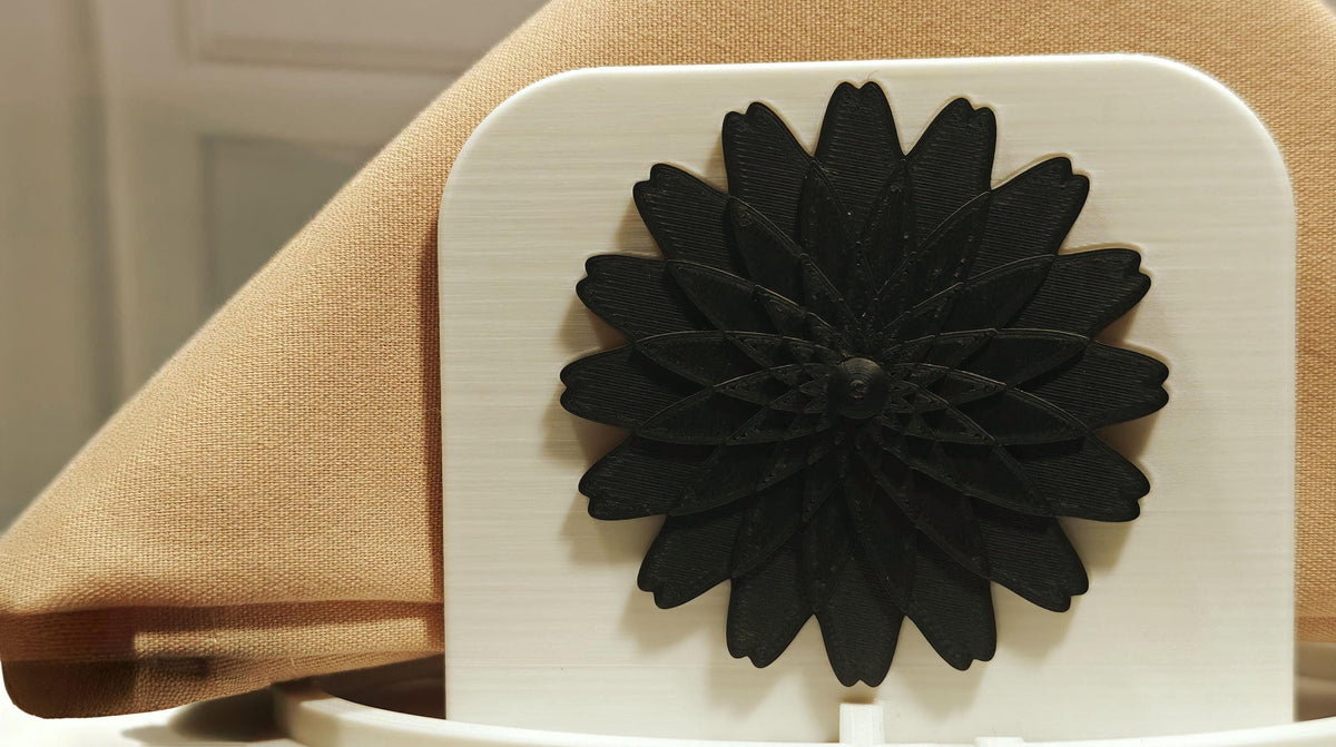 Modern White Napkin Holder