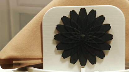 Modern White Napkin Holder