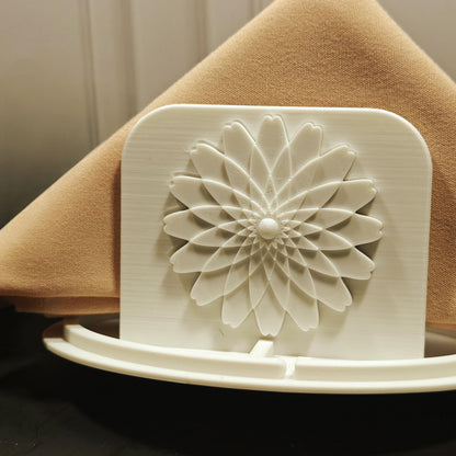 Modern White Napkin Holder