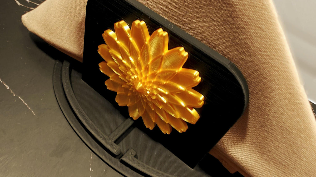 Modern Matte Black Napkin Holder